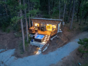 Tiny home with spa, fire pit, and more